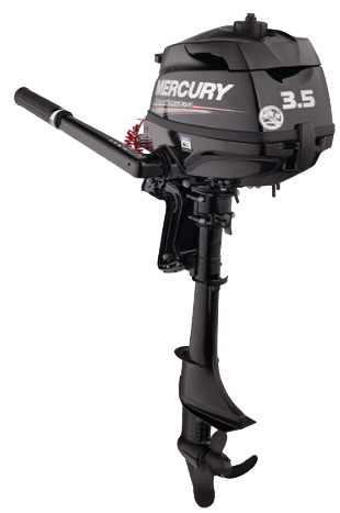 Mercury 3.5hp Outboard | Tiller, Manual Start, 20" Shaft | 3.5MLH