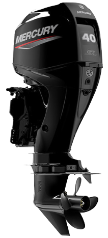 Mercury 40hp Command Thrust Outboard | Remote Mechanical, Electric Start, 20" Shaft | 40ELPT